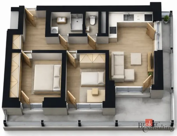 Prodej bytu 3+kk, Plzeň - Bolevec, Krašovská, 81 m2