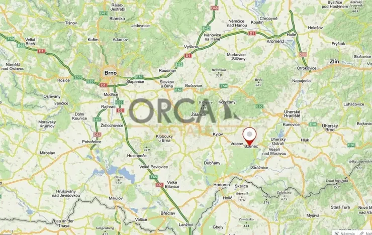 Prodej podílu pole, Bzenec, 933 m2