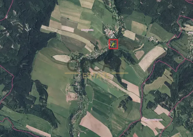 Prodej podílu pozemku, Heřmánkovice, 1303 m2