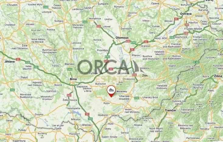 Prodej podílu pole, Moravany, 728 m2
