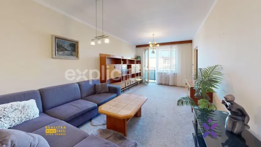 Pronájem bytu 3+1, Zlín, Nivy I, 73 m2