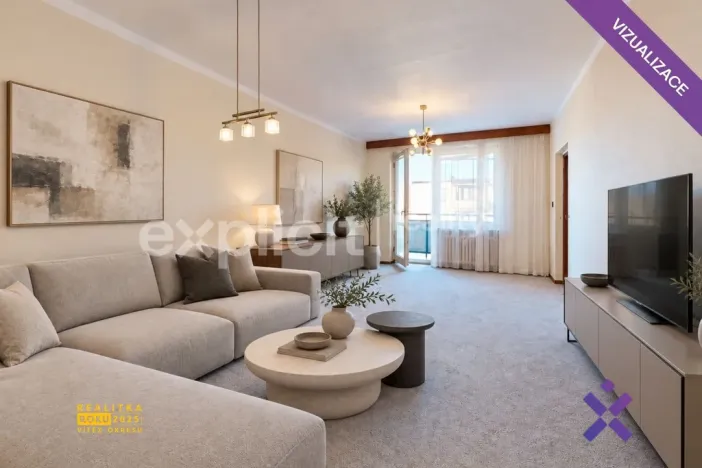 Pronájem bytu 3+1, Zlín, Nivy I, 73 m2