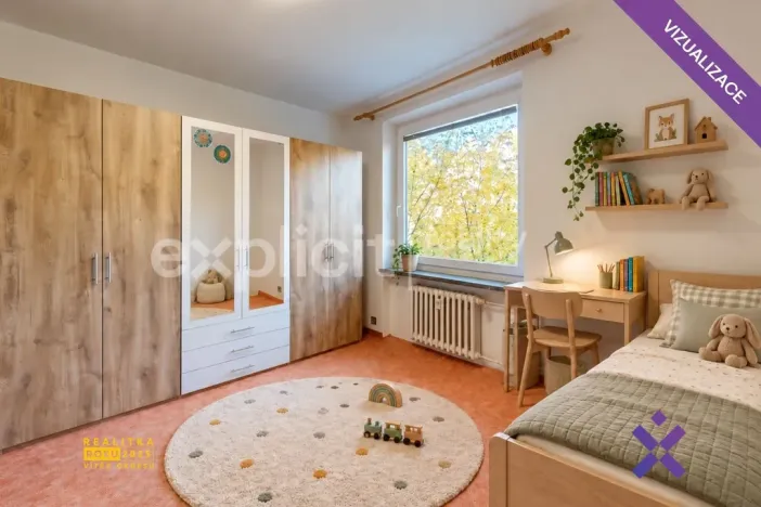 Pronájem bytu 3+1, Zlín, Nivy I, 73 m2