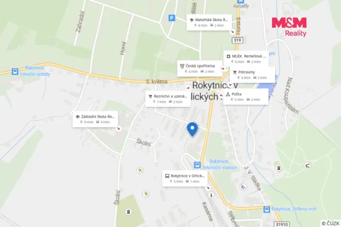 Prodej bytu 2+1, Rokytnice v Orlických horách, U Nádraží, 59 m2