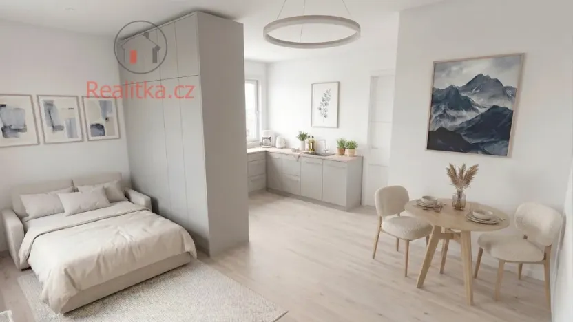 Prodej bytu 1+kk, Mělník, Vlasákova, 44 m2