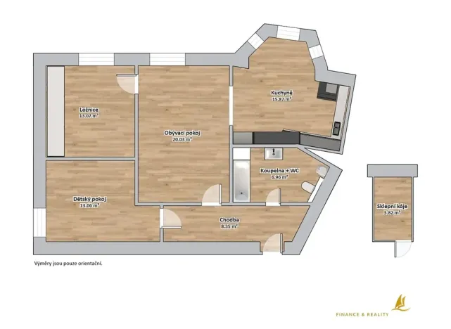 Prodej bytu 3+kk, Stod, Bezručova, 78 m2