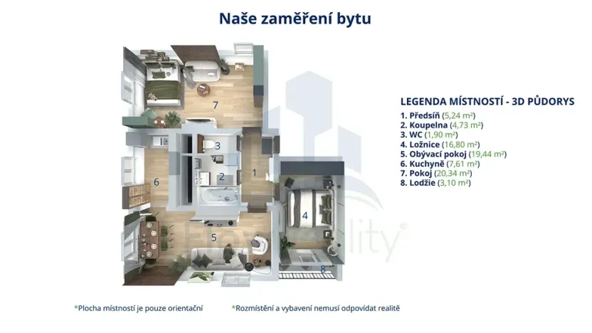 Prodej bytu 3+1, Rynárec, 83 m2