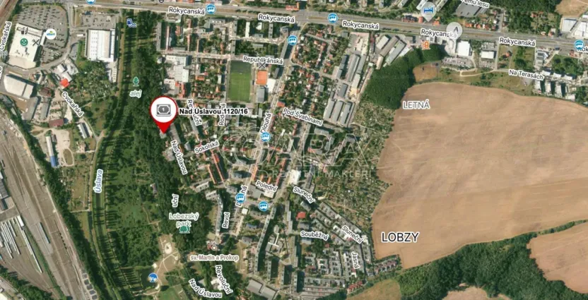 Prodej bytu 1+1, Plzeň - Lobzy, Nad Úslavou, 35 m2