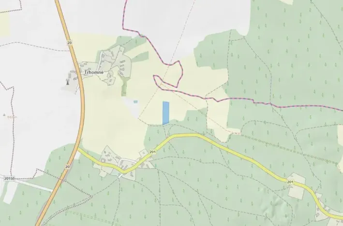 Prodej pole, Krsy, 9361 m2