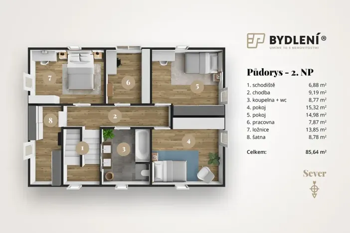 Prodej rodinného domu, Vědomice, Venkovská, 226 m2