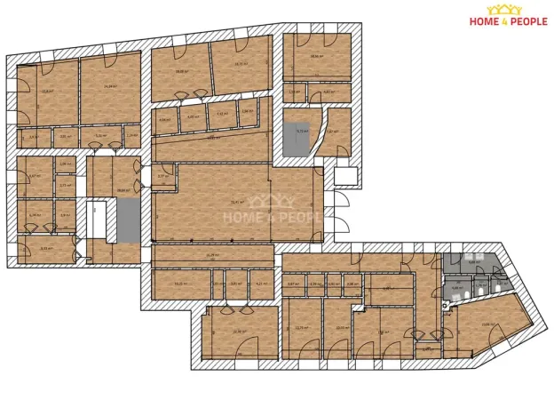 Prodej kanceláře, Kutná Hora - Kutná Hora-Vnitřní Město, Husova, 748 m2