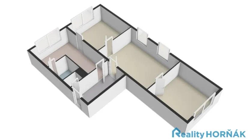 Prodej bytu 3+1, Bechyně, Na Libuši, 63 m2