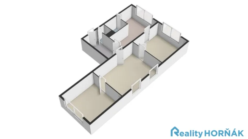 Prodej bytu 3+1, Bechyně, Na Libuši, 63 m2