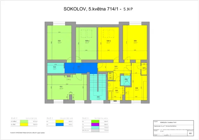 Pronájem kanceláře, Sokolov, 5. května, 20 m2
