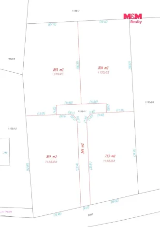 Prodej pozemku pro bydlení, Spálené Poříčí - Lipnice, 851 m2