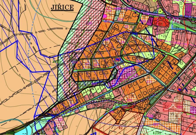 Prodej pozemku pro bydlení, Jiřice, 2561 m2