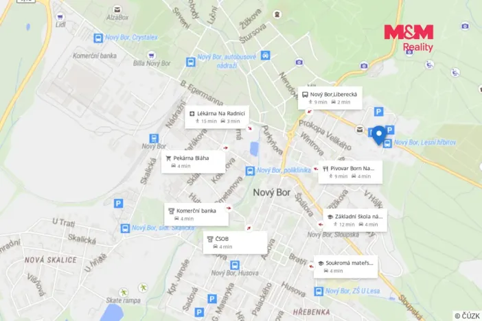 Pronájem bytu 3+1, Nový Bor - Arnultovice, Rumburských hrdinů, 79 m2