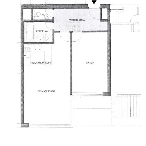 Pronájem bytu 2+kk, Praha - Karlín, Rohanské nábřeží, 60 m2