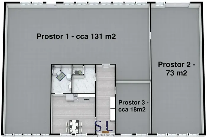 Prodej výrobních prostor, Nový Bor, Lipová, 286 m2