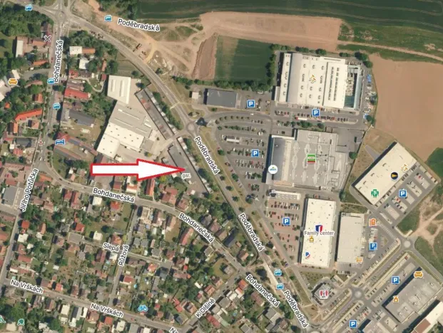 Pronájem garáže, Pardubice - Trnová, Bohdanečská, 18 m2