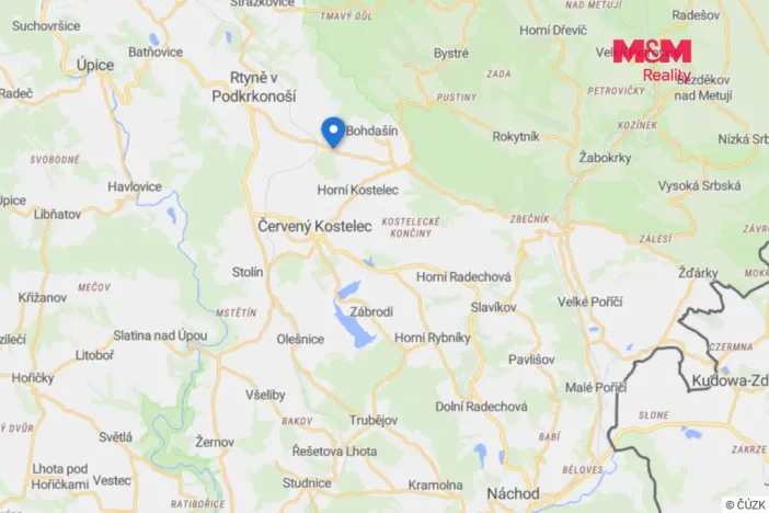 Prodej pozemku pro bydlení, Rtyně v Podkrkonoší, 3195 m2