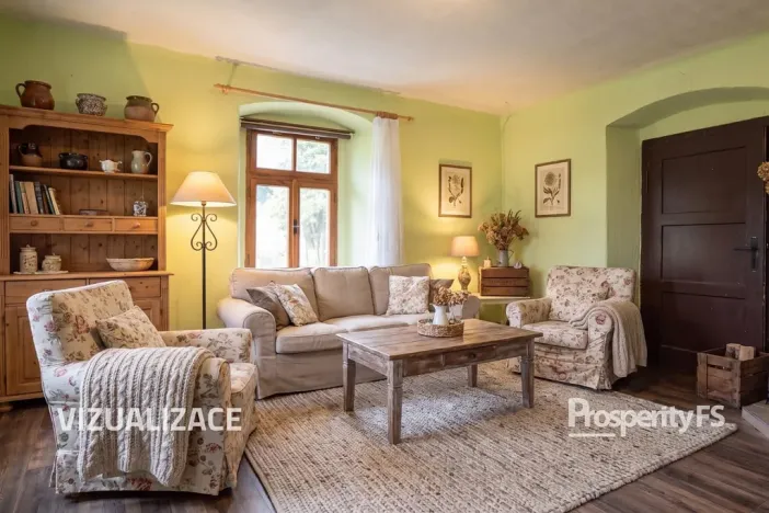 Prodej rodinného domu, Velemín - Režný Újezd, 67 m2