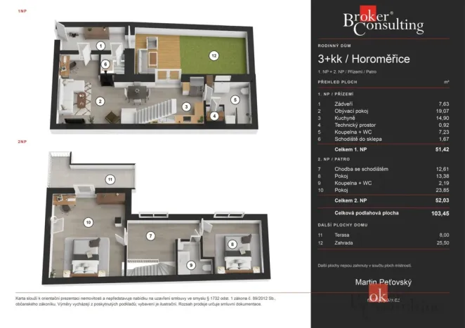 Prodej rodinného domu, Horoměřice, Do Oříšků, 115 m2