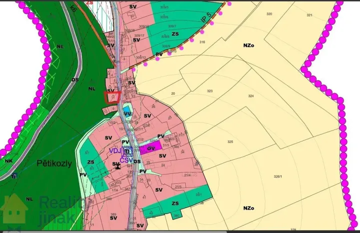 Prodej pozemku pro bydlení, Pětikozly, 453 m2