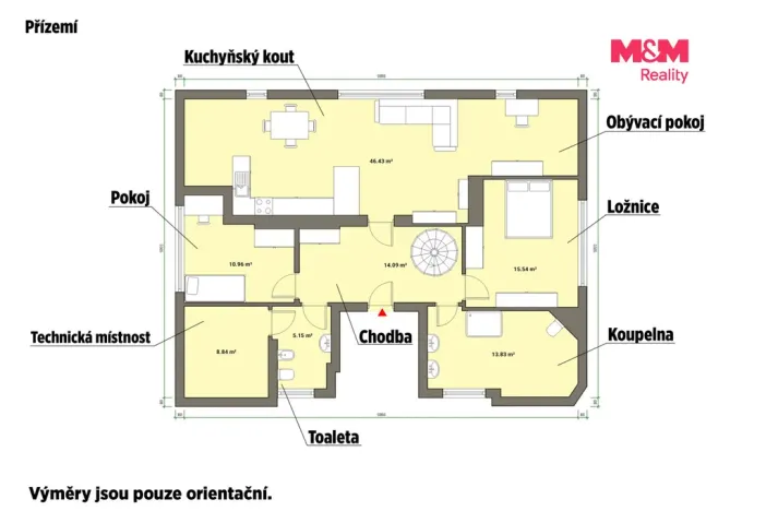 Prodej bytu 3+kk, Mariánské Lázně, Dřevěná, 114 m2