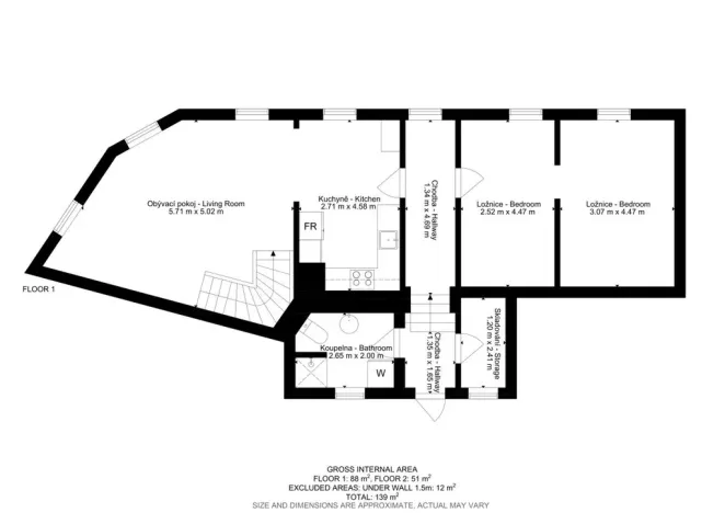Pronájem bytu 6+kk a větší, Blansko, Zdíkova, 120 m2