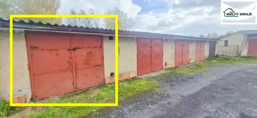 Pronájem garáže, Cheb, Jabloňová, 23 m2