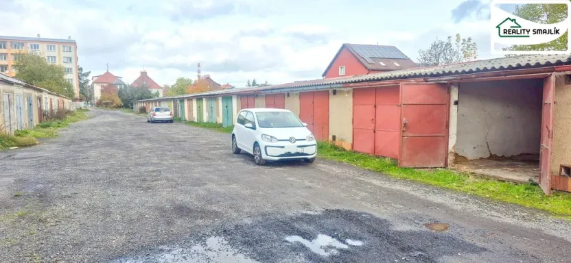 Pronájem garáže, Cheb, Jabloňová, 23 m2