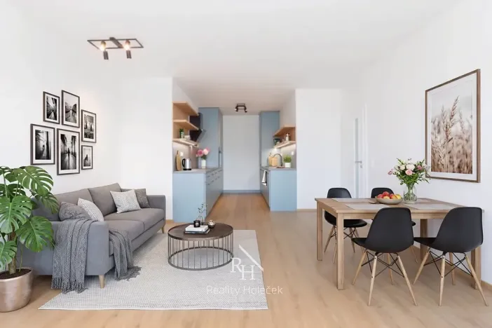 Pronájem bytu 2+kk, Kladno, Ke stadionu, 58 m2