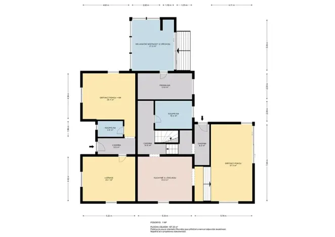 Prodej vily, Jirny, 306 m2