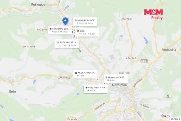 Prodej rodinného domu, Stará Paka, Rumlova, 110 m2