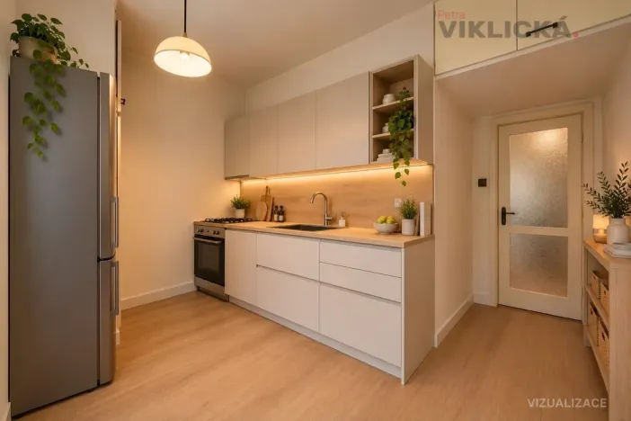 Prodej bytu 2+1, Praha - Žižkov, Na vrcholu, 52 m2