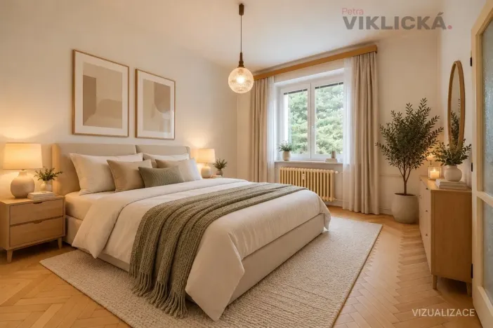 Prodej bytu 2+1, Praha - Žižkov, Na vrcholu, 52 m2