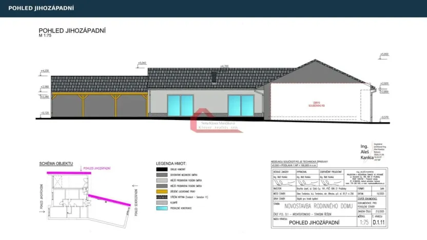 Prodej pozemku pro bydlení, Tvrdonice, Svárov, 611 m2