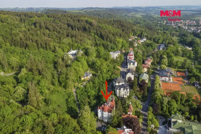 Pronájem bytu 3+kk, Mariánské Lázně - Úšovice, Anglická, 81 m2