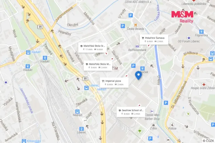 Prodej bytu 2+kk, Liberec - Liberec III-Jeřáb, Tatranská, 49 m2