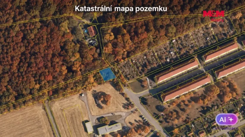 Prodej pozemku, Praha - Kobylisy, 436 m2