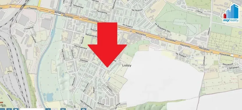 Prodej zahrady, Plzeň, Sluneční, 260 m2