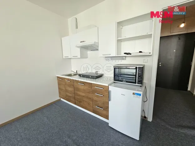 Pronájem bytu 1+kk, Praha - Hlubočepy, náměstí Olgy Scheinpflugové, 32 m2