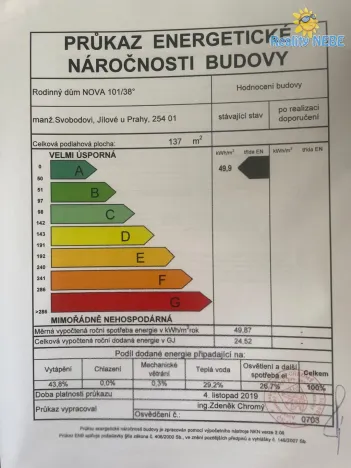 Prodej rodinného domu, Jílové u Prahy - Radlík, U Ručiček, 150 m2