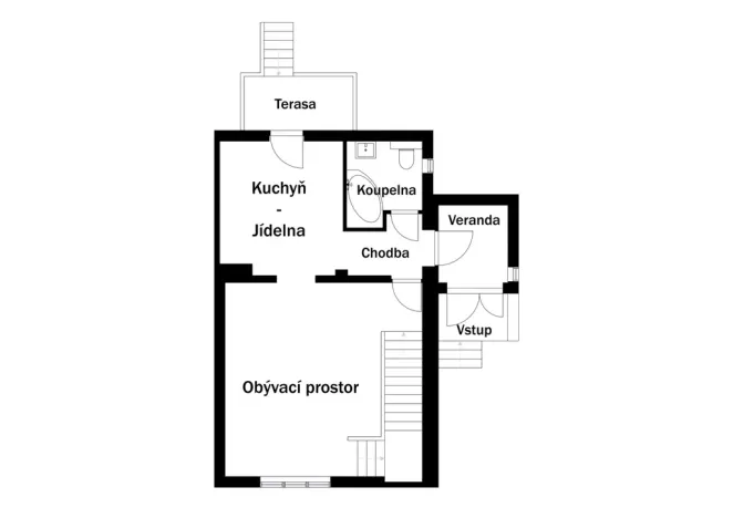 Prodej rodinného domu, Rybitví, 175 m2