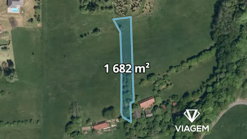 Prodej podílu zahrady, Jablůnka, 841 m2