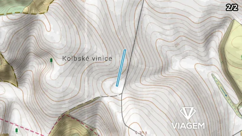 Prodej podílu pole, Uherčice, 638 m2