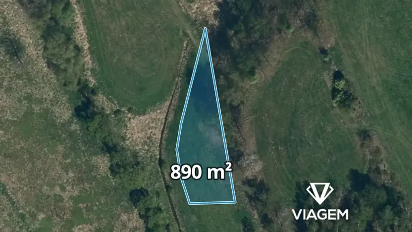 Prodej pole, Dolní Cerekev, 890 m2
