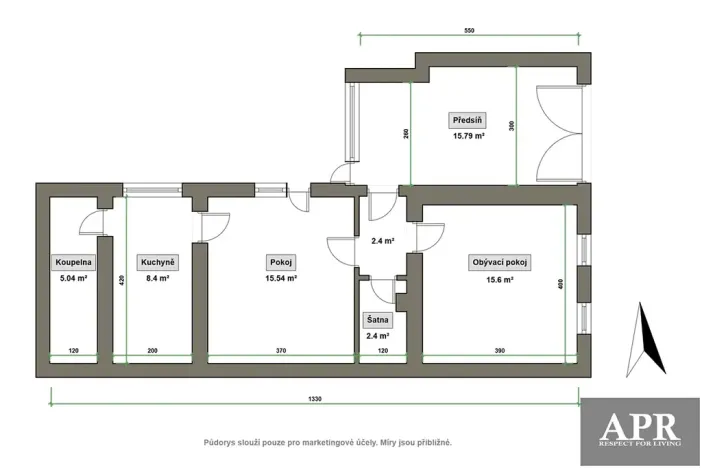 Prodej rodinného domu, Kunovice, Svahová, 66 m2