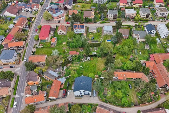 Prodej pozemku, Praha - Šeberov, K Hrnčířům, 1418 m2